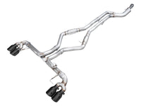 AWE Tuning Cat-Back Exhaust for BMW G42 M240i B58 Turbo (2022-2026) Track Edition Diamond Black Tips - 3020-43240 view 2