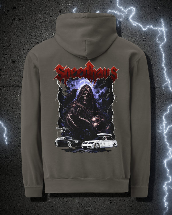 Reaper Hoodie by SPEEDhaus, front view